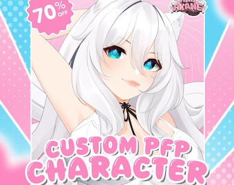 Custom Anime Illustration, Anime Character Commission, Icon, PFP, Anime Art, Custom Anime Portrait, Original Anime Art, Fanart, OC