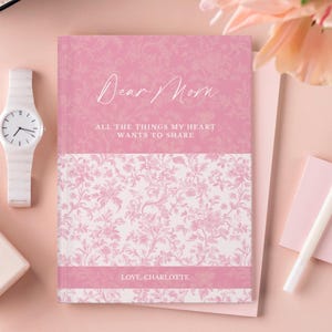 Diario conmemorativo personalizado para mamá, regalo de condolencias para mamá, cartas de duelo para mi mamá, diario de duelo personalizado, regalo de condolencias para una amiga en duelo.