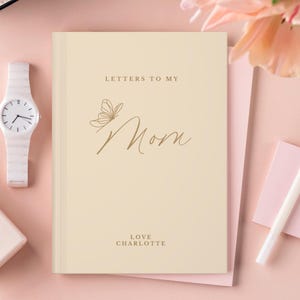 Diario conmemorativo para mamá, regalo de condolencias personalizado para mamá, cartas de duelo para mi mamá, regalo de condolencias para una amiga en duelo, diario de duelo personalizado