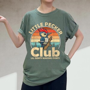 T-Shirt Little Pecker Club Lil Herren Zähne Machen Humor