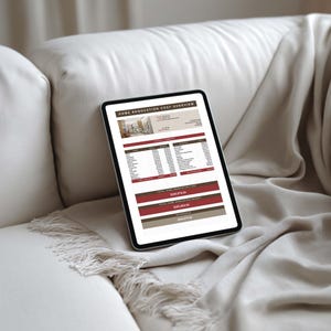Room by Room Home Renovation Budget Planner, Home Remodeling Planner Checklist Google Sheets, Spec Sheet Contractor, Interior Specs Tracker image 11