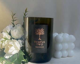 Tempus Two Prosecco Glass – Upcycled Tumbler for Coffee or Cold Drinks