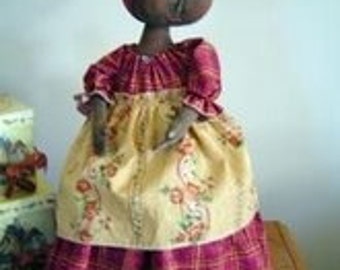 pattern Primitive Black Doll Pattern pattern Thelma Louise 21 inch SSOD MHA hafair