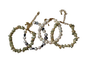 Süßwasser Perlen Armbänder