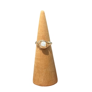 Wire wrapped ring