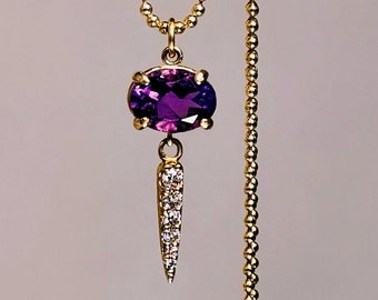 Amethyst Handmade Necklace | Ready To Ship