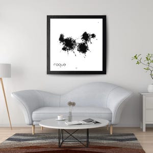 Arte digital moderno rebelde - Póster de regalo - Arte mural hecho a mano - Pintura digital contemporánea - Impresión digital imprimible