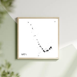 Arte digital moderno Wail - Póster de regalo - Arte mural hecho a mano - Pintura digital contemporánea - Impresión digital imprimible