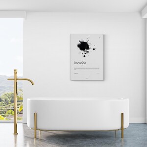 Arte digital "Aburrimiento moderno" - Póster de regalo - Arte mural hecho a mano - Pintura digital contemporánea - Impresión digital imprimible