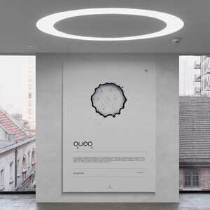 Arte digital moderno Quag - Póster de regalo - Arte mural hecho a mano - Pintura digital contemporánea - Impresión digital imprimible