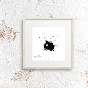 Arte digital moderno y delicioso - Póster de regalo - Arte mural hecho a mano - Pintura digital contemporánea - Impresión digital imprimible
