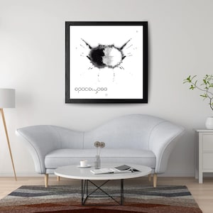 Arte digital moderno de apocalipsis - Póster de apocalipsis - Arte mural hecho a mano - Pintura digital contemporánea - Impresión digital imprimible