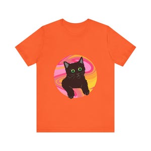 Black Cat Shirt, Cat Lover Shirt, Cute Kitty Shirt, Cat Owner Shirt, Gift For Cat Lover, Animal Lover Shirt, Gift For Cat Owner
