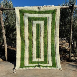 Moroccan Berber Rug, Area Rug For Living room, Bedroom Rug, Wool Carpet, Handwoven Rug
