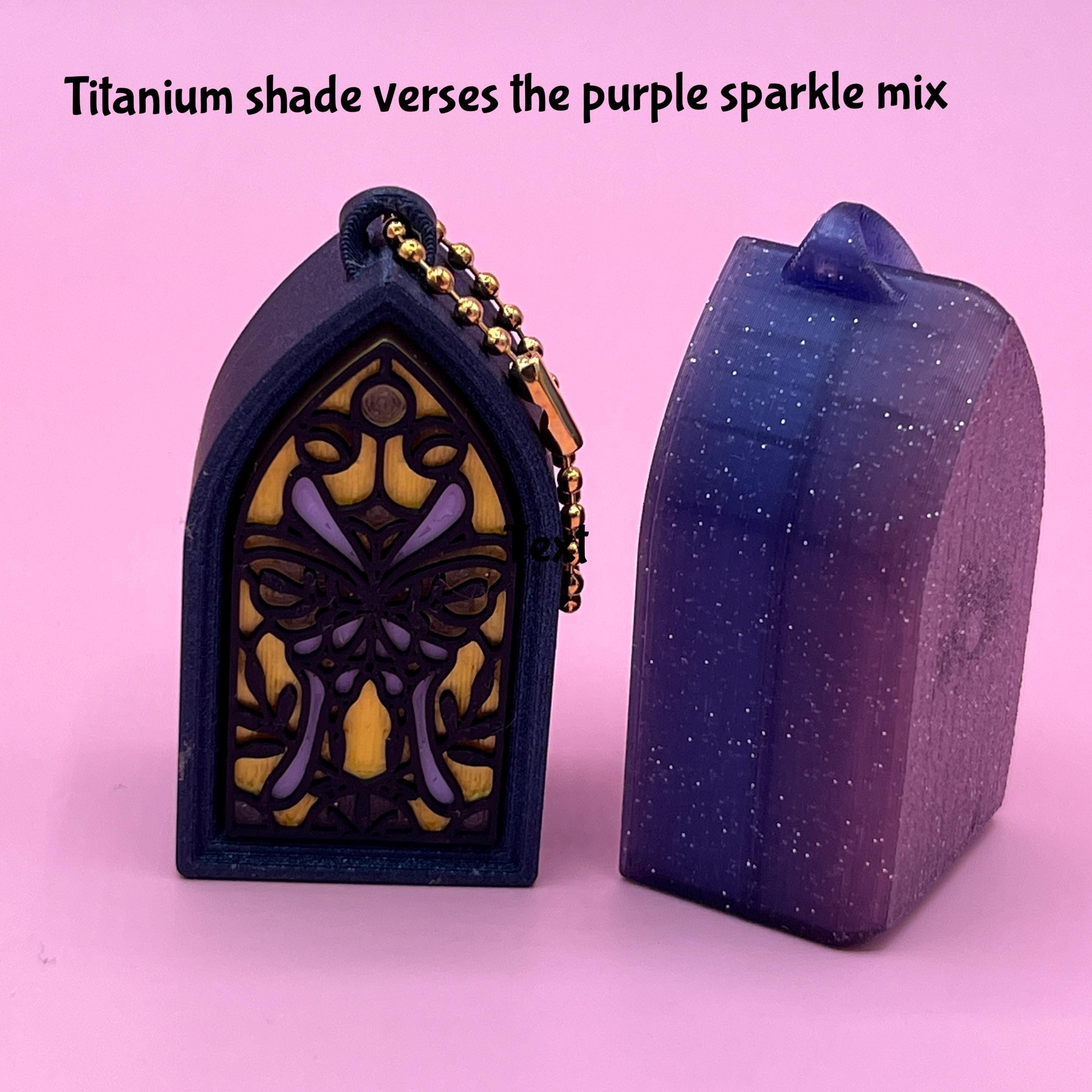 Gothic Stained Glass Window Clicker Fidget - Colourful Desk Toy ...