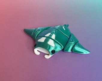 Manta Ray Fidget Toy Model I Flexi Gelede Sea Life Bureau Huisdierdecoratie Cadeau