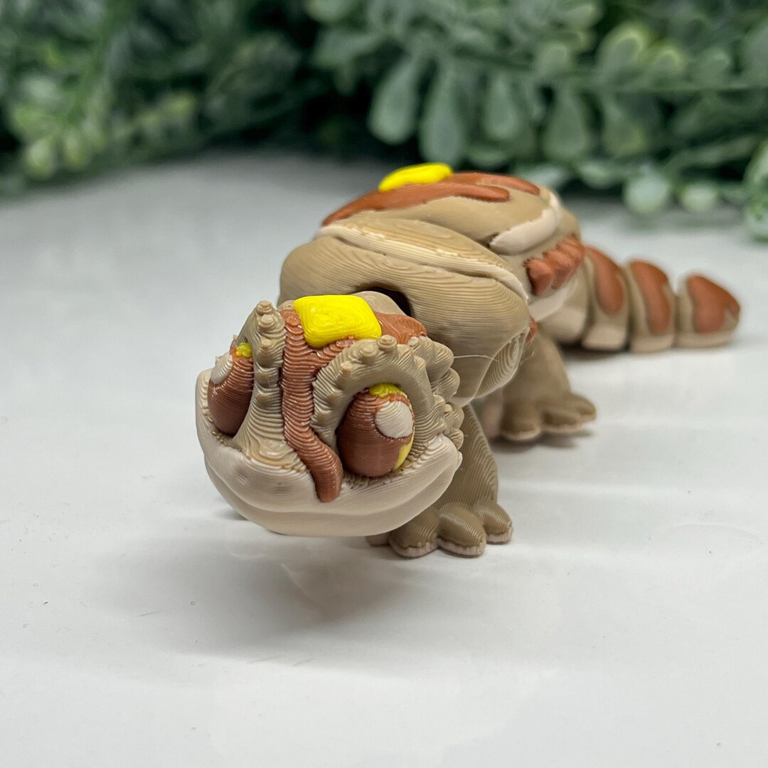 Lizard Fidget Springy Gecko Lizard Fidget Toy Flexi Calming Sensory Reptile Desk Toy Model - Etsy