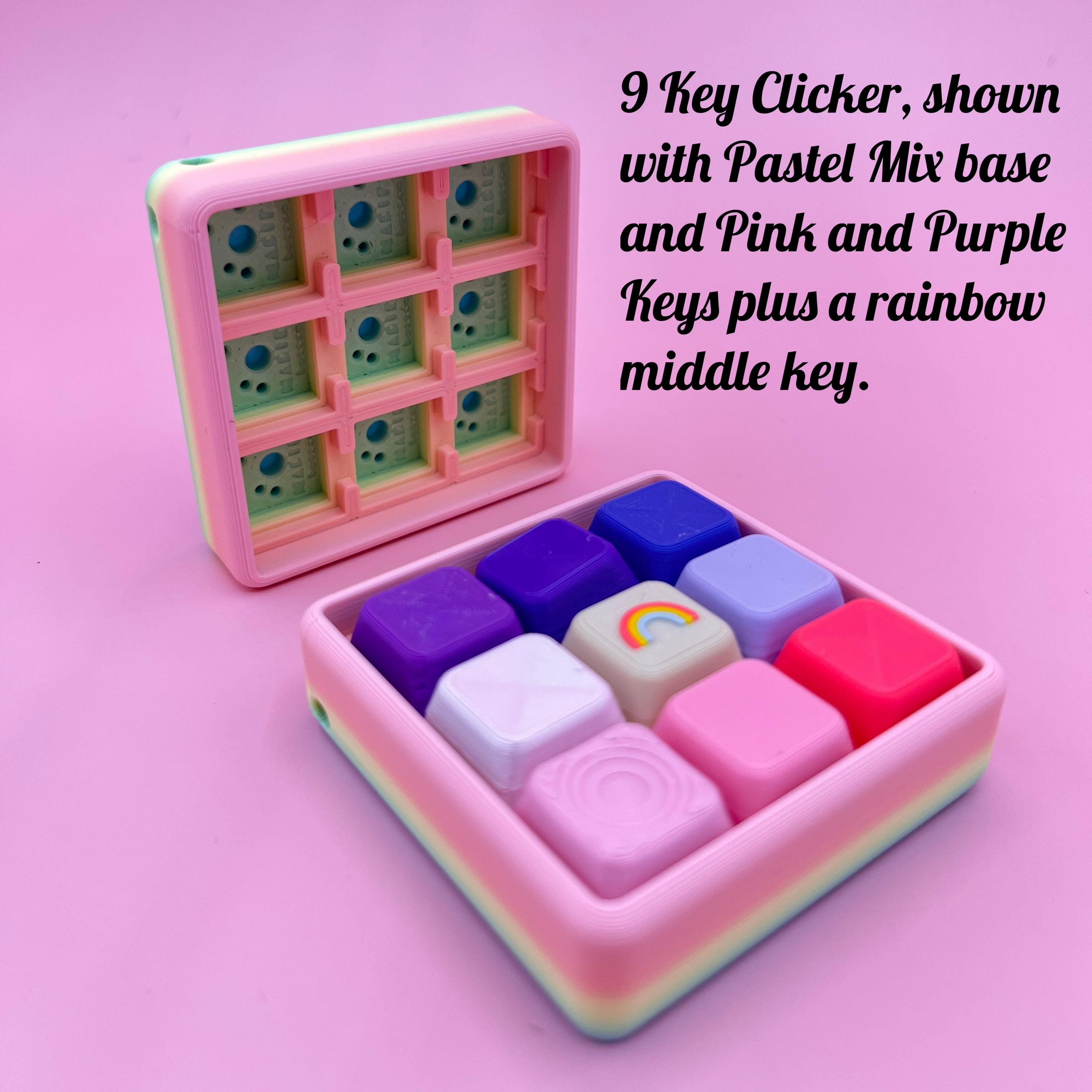 Personalised Computer Clicker Personalised Keyboard Fidget Clicker Customised Clicky Toy for Adults ...