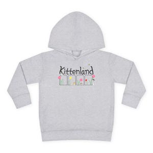 Toddler Pullover Fleece Kittenland Hoodie
