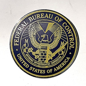 Federal Bureau of Control (FBC) Pin