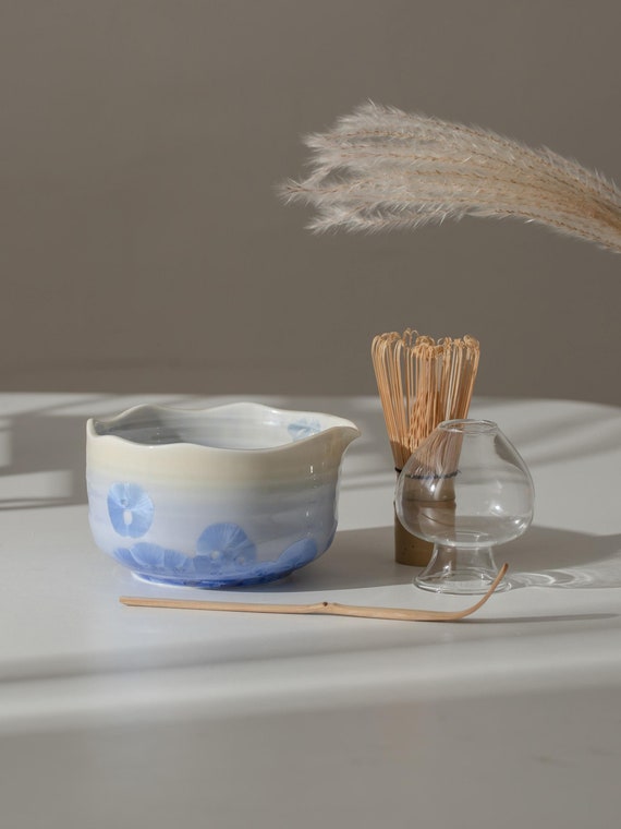 Set Thé Japonais CAPIJION Ensemble Bols à Matcha En Céramique - Vaisselle Japonaise Élégante Pour Cérémonie Ou Usage Quotidien Cadeau Thé Cérémonie