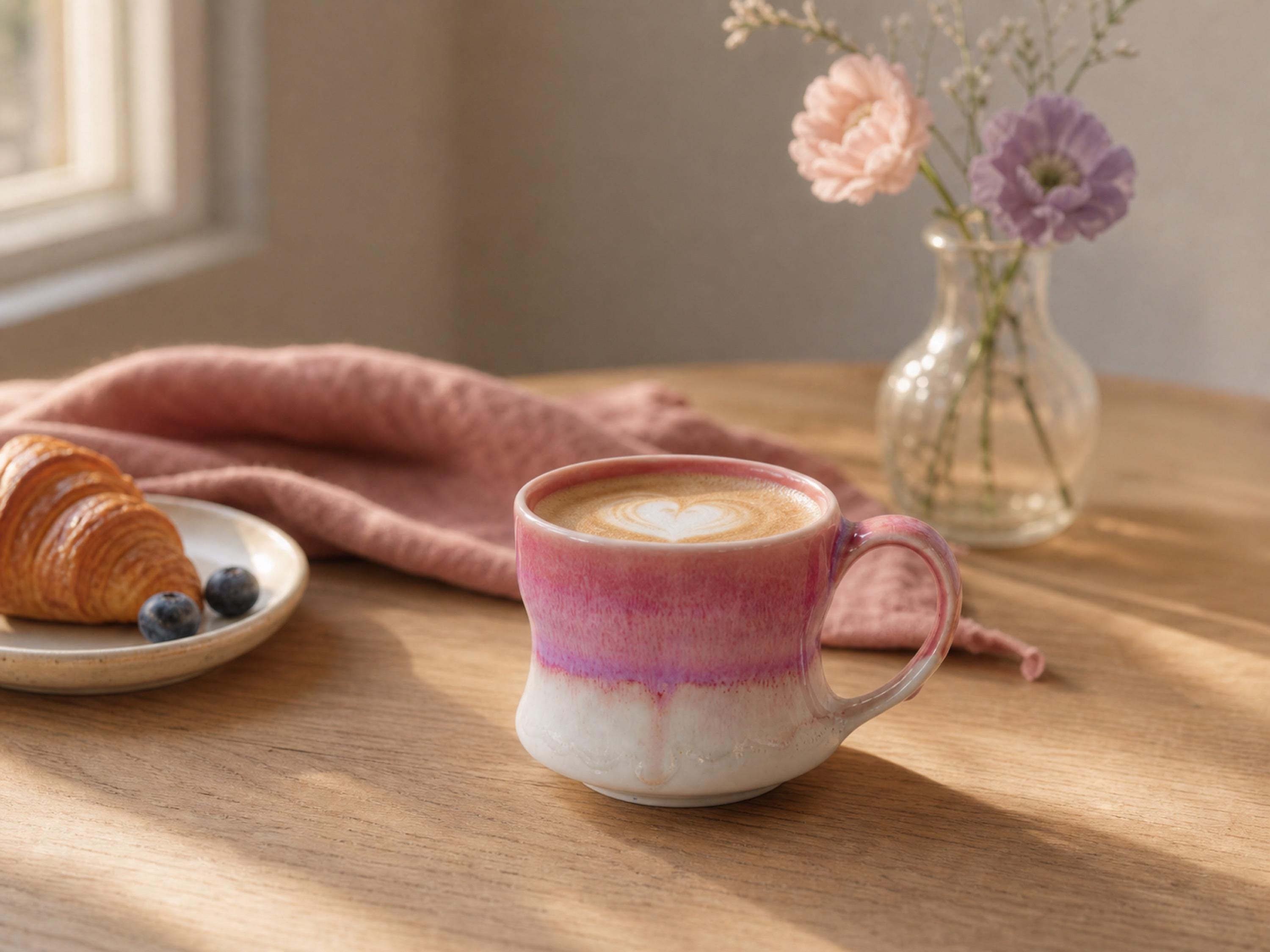 Pinke tasse