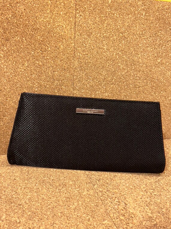 Authentic Vintage Giorgio Armani Clutch Bag From the 90s • Black  