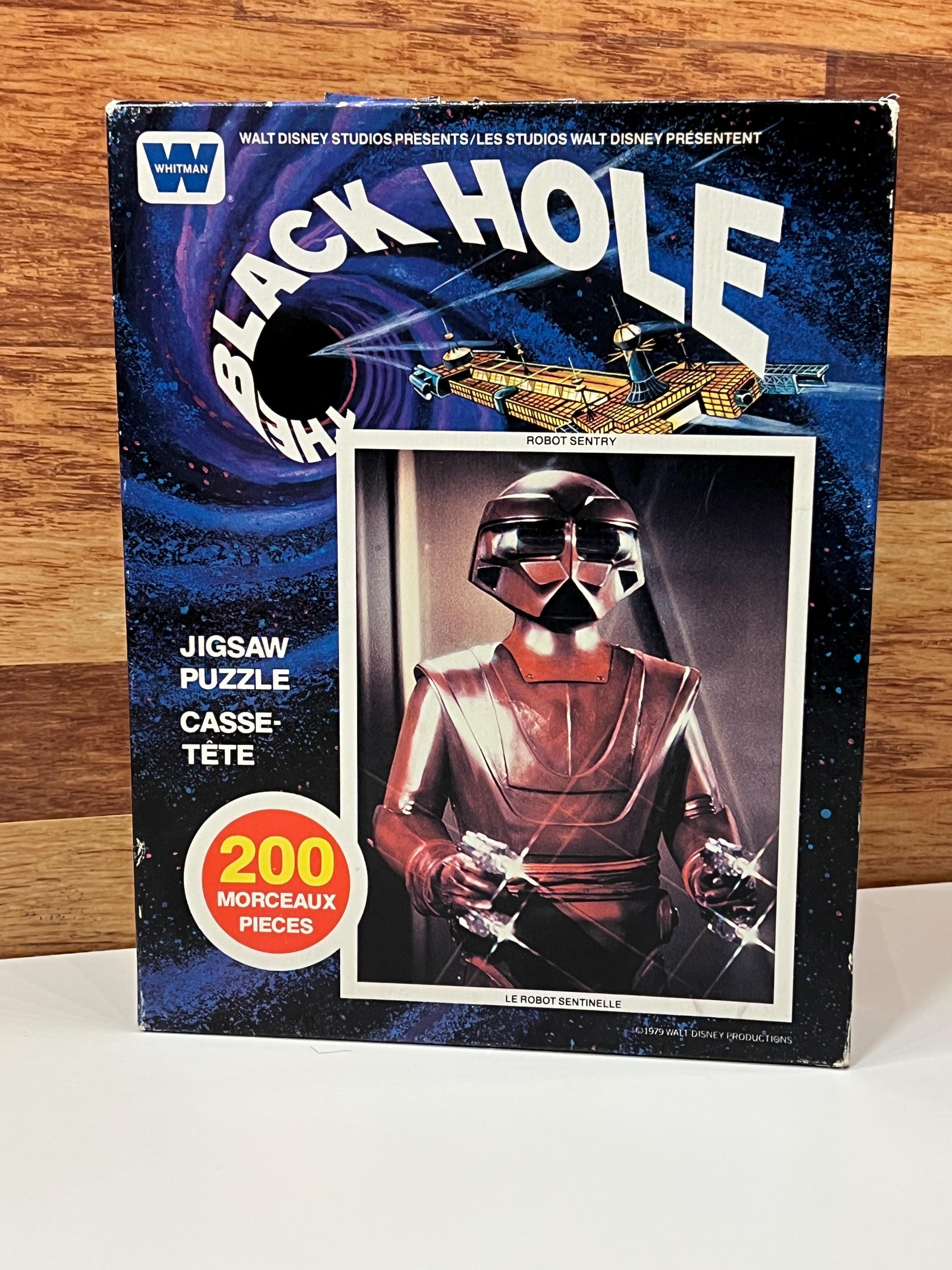 Vintage 1979 Disney the Black Hole Robot Sentry Puzzle, 200 Pieces