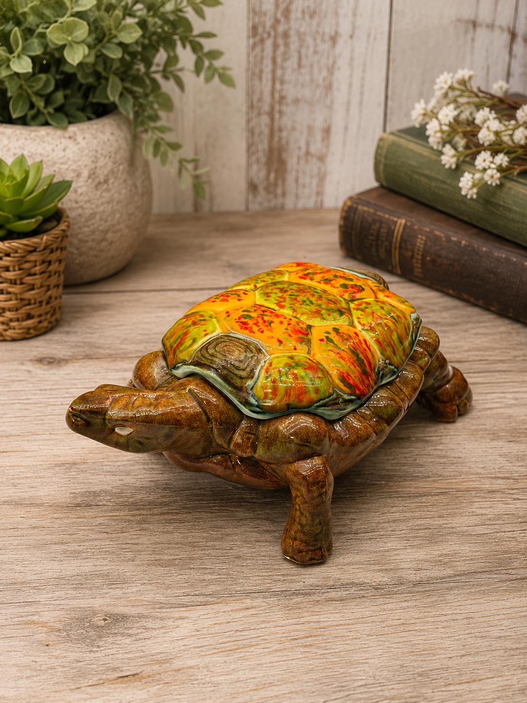 60s Ceramic Turtle - Etsy