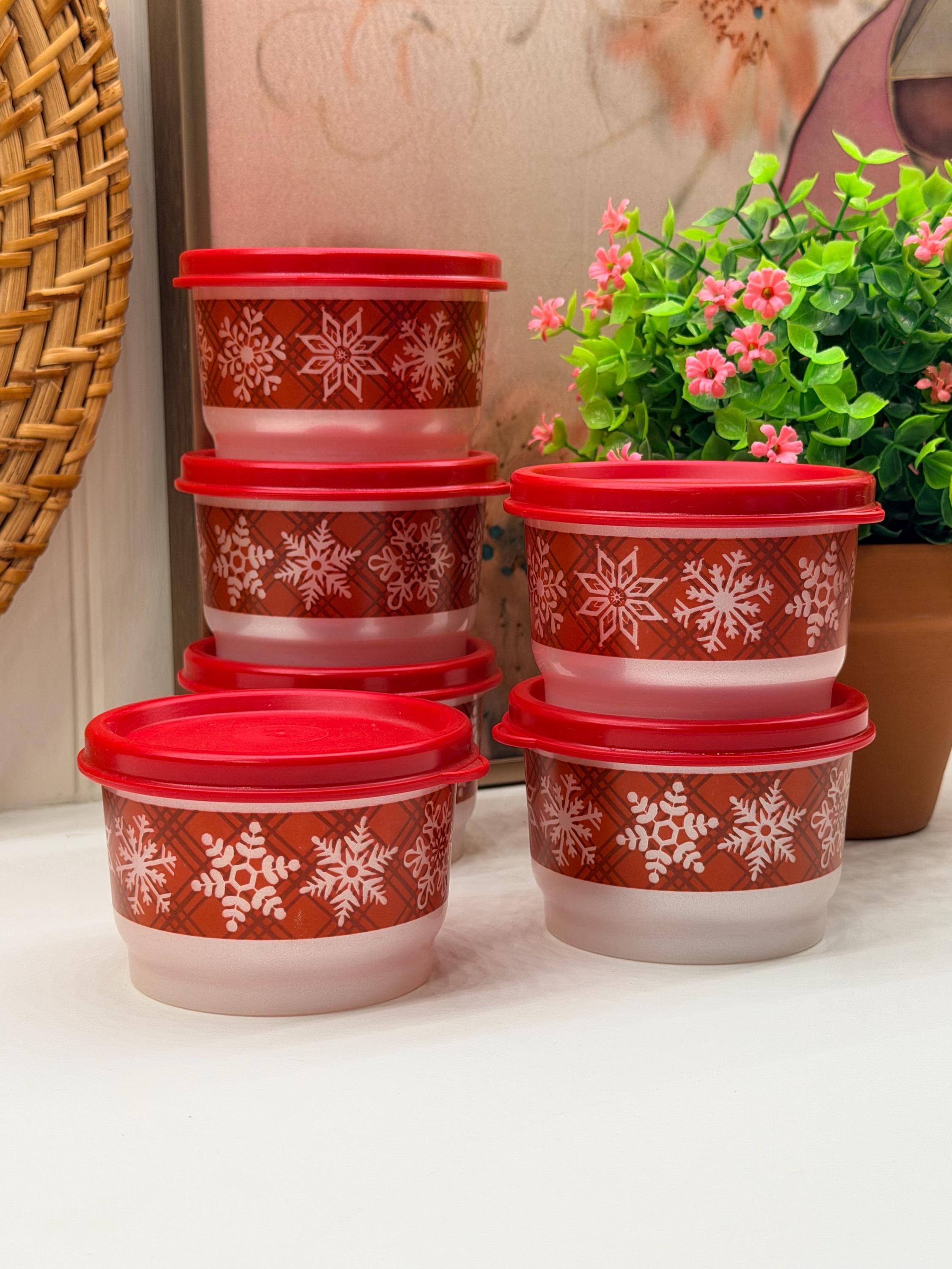 Tupperware Christmas Containers - Etsy