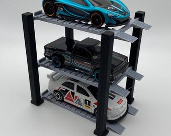 Hotwheels Diecast Matchbox 4 Post Lift Display 1:64 Scale