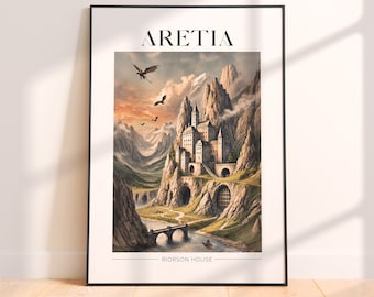 Aretia - Fourth Wing - Iron Flame - Empyrean - Digital Art