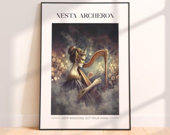 Nesta Archeron - Dead Trove - ACOTAR - ACOSF - Digitale kunst