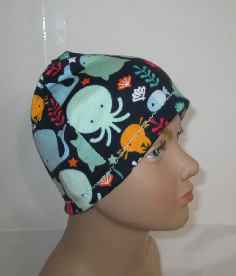Kids Child Chemo Hat Spiderman New Alopecia Sleep Cap Cancer Hat