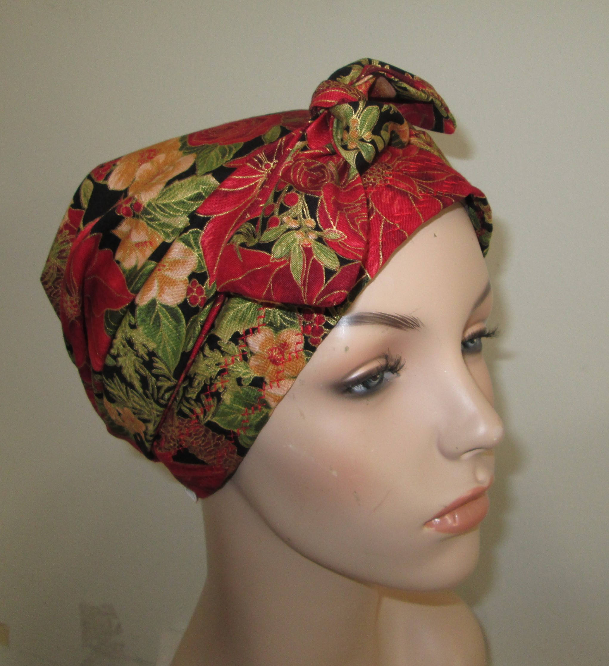 Christmas Holiday Poinsettia Pretied 