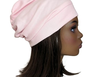 Froncé rose mou et beaucoup de couleurs disponibles Bonnet de chimio Bonnet Alopécie Exercice de yoga Jardinage Chapeau de cancer Cadeau de cancer Chapeaux de chimio