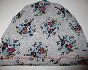 Kid's Chemo Hat, Minnie in Paris, Children's Cancer Cap, Alopecia