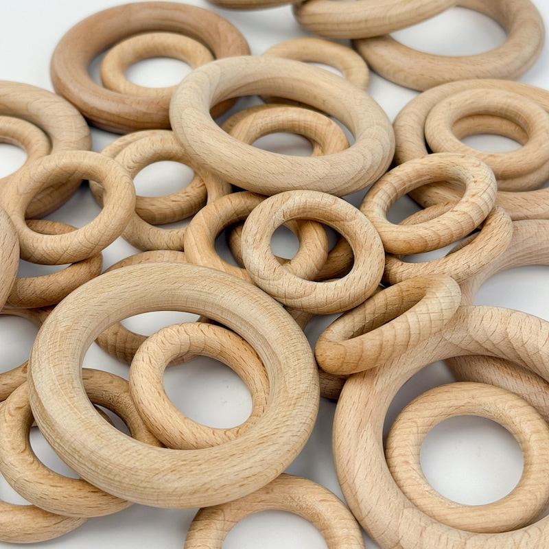 Craft Wood Rings - Etsy