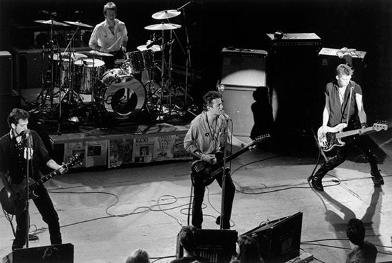 The Clash B W Photograph Etsy