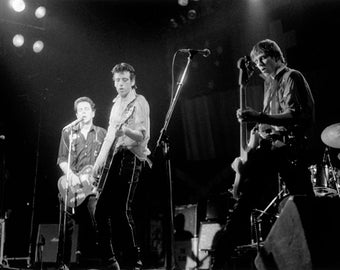 The Clash  - B&W photograph