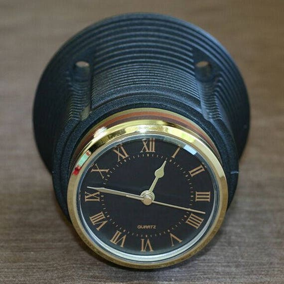 On Sale Vintage Vw Car Engine Cylinder Desk Clock Etsy