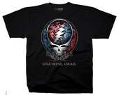 Grateful Dead SYF Black Short Sleeve Shirt  Size  XL   hippie  Deadhead
