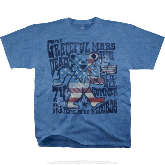 Grateful Dead Dancing Bear Mars Hotel Shirt Size Medium SYF | Etsy