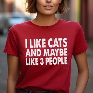 I Like Cats T-Shirt, Cat Shirt Cat Mom Shirt Cat Shirt Cat Mom Cat Lover Shirt Cat Lover Gift Cute Cat shirt Cat Mom Gifts Funny Cat shirt
