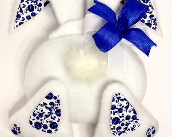 Bunny Butt Attachment, Easter Wreath Attachment, Easter Wreath, Easter Bunny, Spring Wreath Attachment, Spring Door Decor