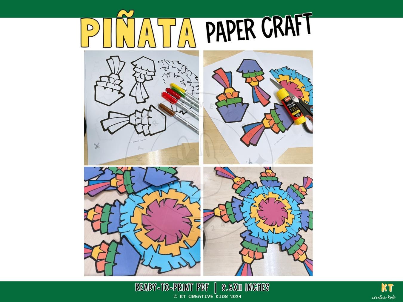 Mexican Star Pinata Craft | Las Posadas Activity (PDF) - Etsy