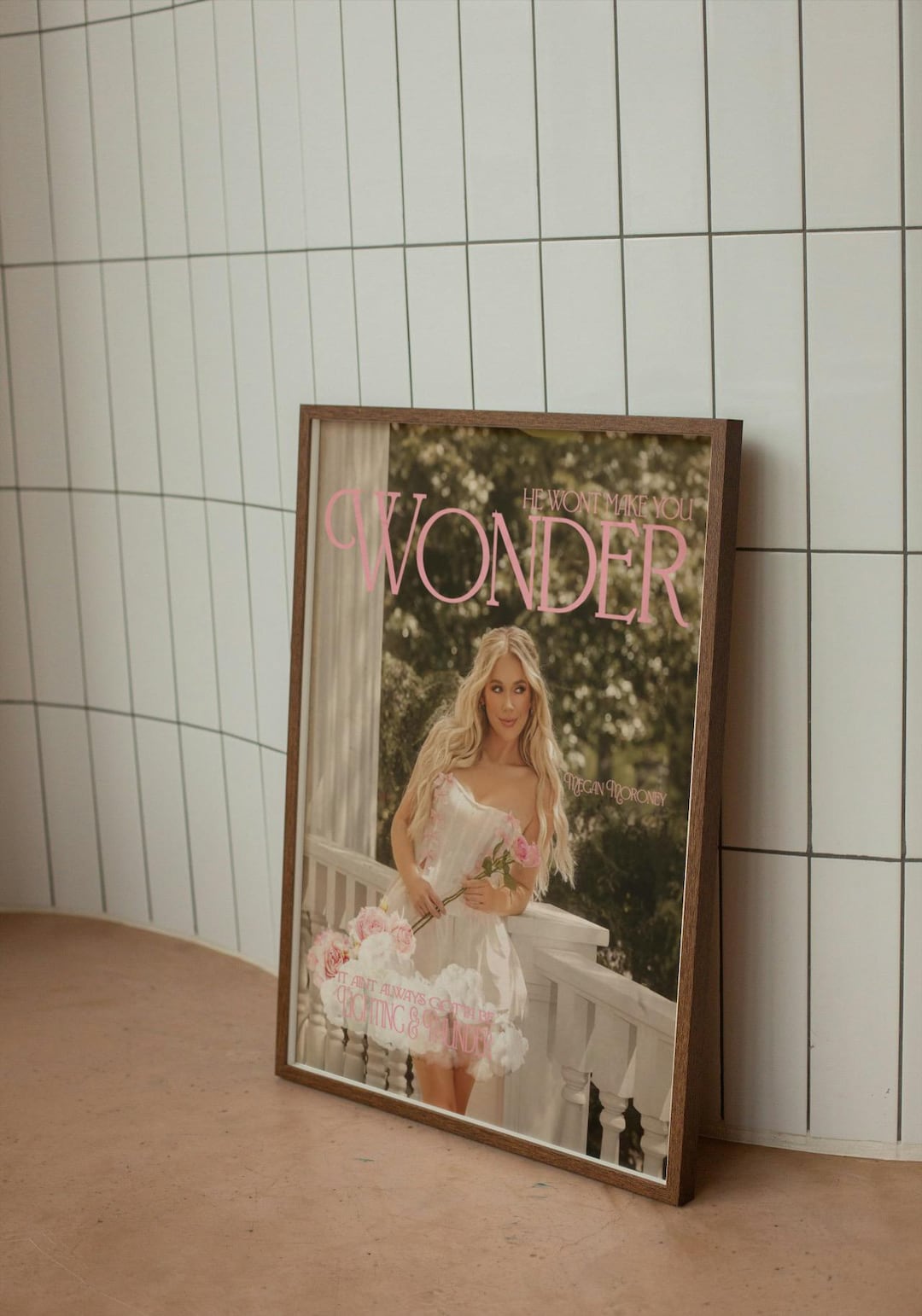 Megan Moroney Wonder Print - Etsy