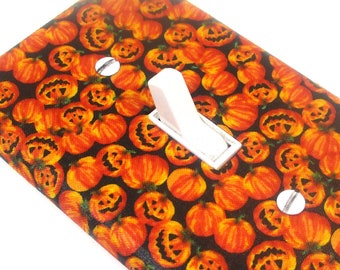 Wall Plate Halloween Pumpkin Skull Switch Plate Light Switch Cover Decorative Outlet Cover for Living Room Bedroom Kitchen 3 Gang Wall Plate Halloween Pumpkin Skull Switch Plate Light Switch Cover Decorative Outlet Cover for Living Room Bedroom Kitchen 3 Gang