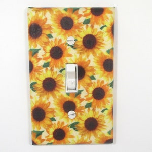 Cottagecore Sunflowers Light Switch Cover Plate Sun Flower - Etsy