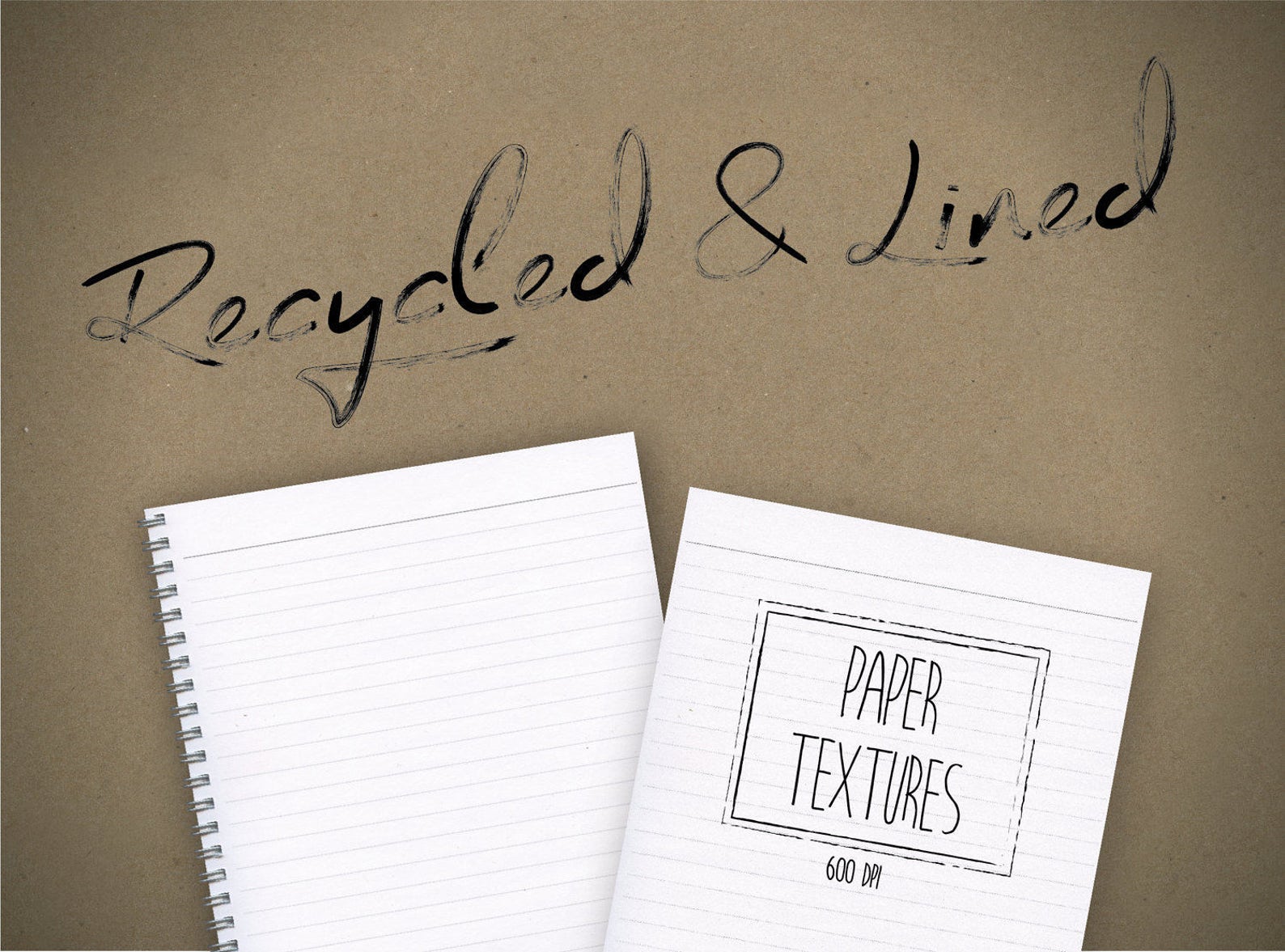 Recycled & Lined Paper Texture High Resolution 600dpi Etsy